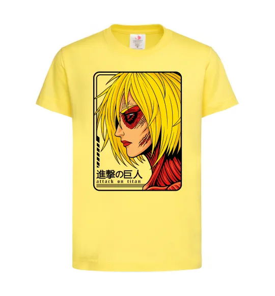 Дитяча футболка Annie Leonhart Лимонний фото
