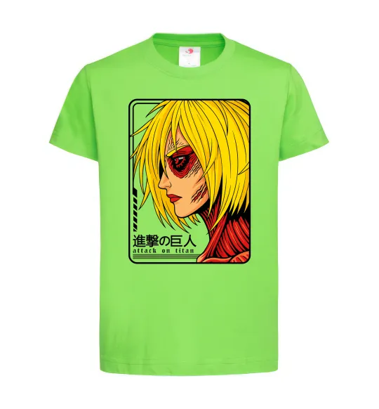 Дитяча футболка Annie Leonhart Лаймовий фото