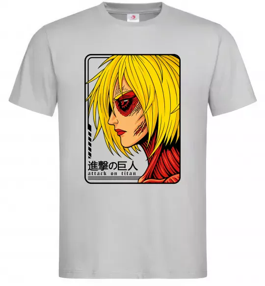 Чоловіча футболка Annie Leonhart Сірий фото