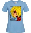 Женская футболка Annie Leonhart Голубой фото