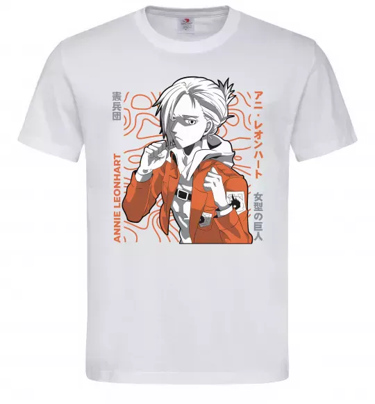 Чоловіча футболка Leonhart Annie Білий фото