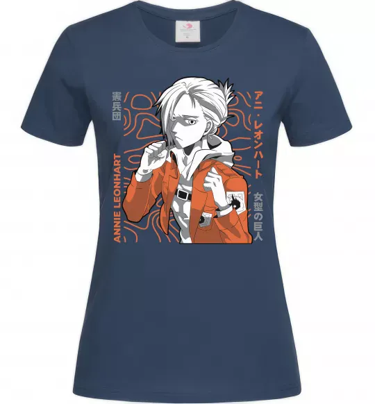 Женская футболка Leonhart Annie Темно-синий фото