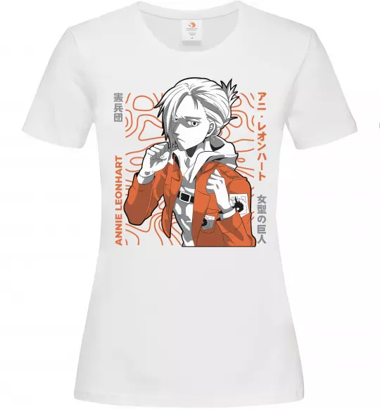 Женская футболка Leonhart Annie Белый фото