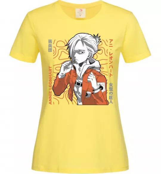 Женская футболка Leonhart Annie Лимонный фото