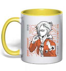 Чашка з кольоровою ручкою Leonhart Annie