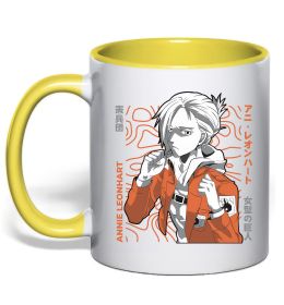 Чашка з кольоровою ручкою Leonhart Annie