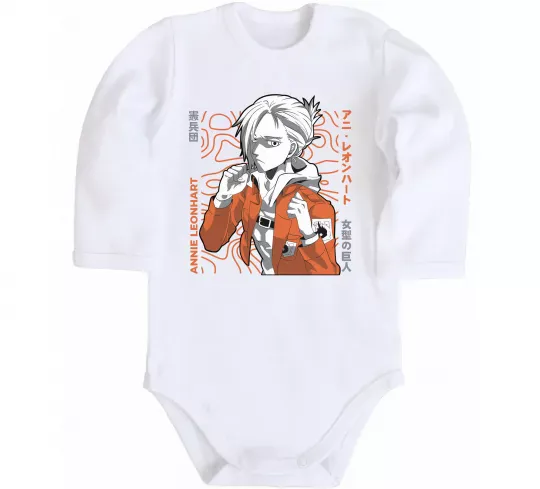 Детский боди Leonhart Annie Белый фото