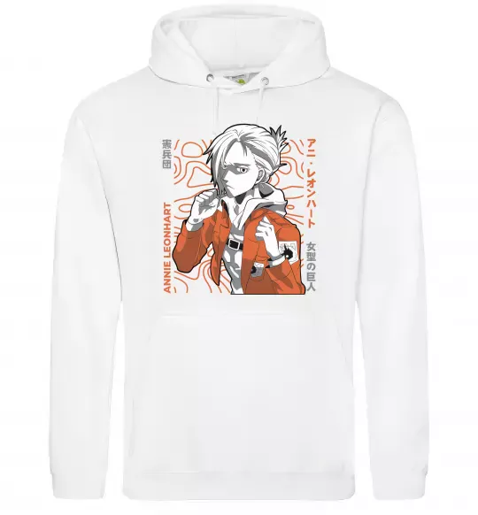 Женская толстовка (худи) Leonhart Annie Белый фото