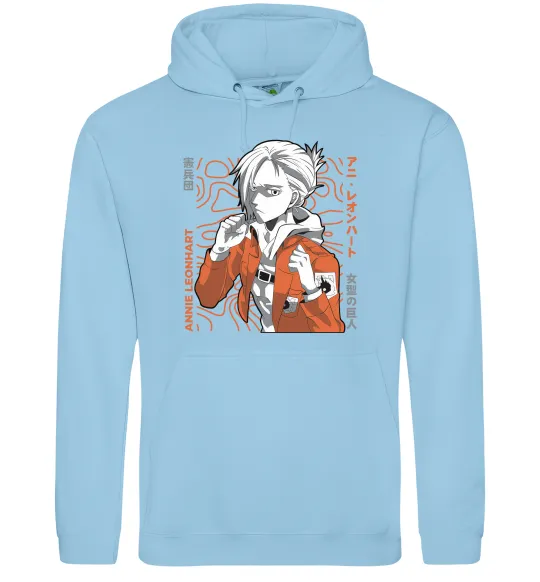 Женская толстовка (худи) Leonhart Annie Голубой фото