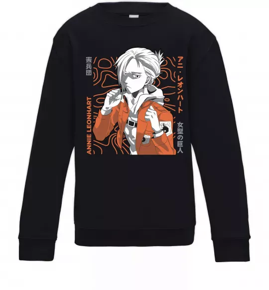 Дитячий світшот Leonhart Annie Чорний фото