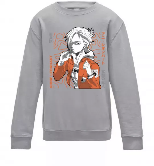 Дитячий світшот Leonhart Annie Сірий меланж фото