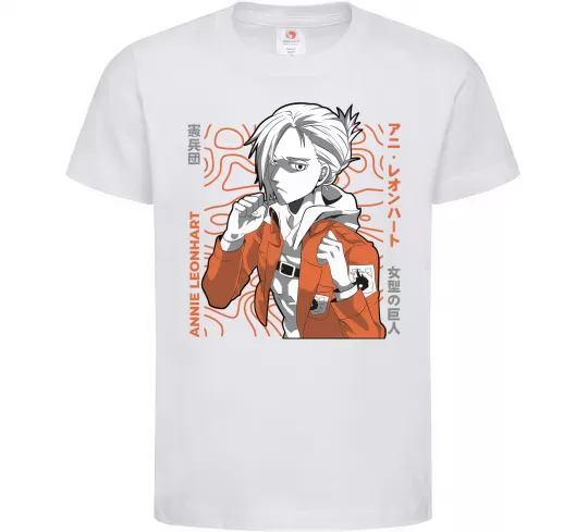 Детская футболка Leonhart Annie Белый фото