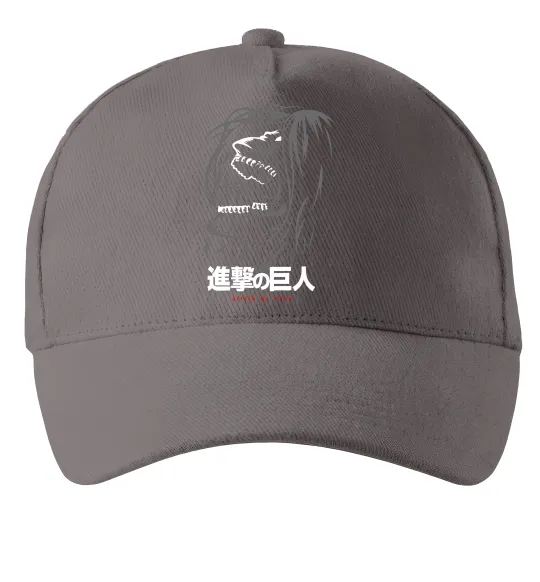 Кепка Attack on Titan Eren Yeager Серый фото