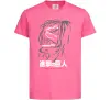 Детская футболка Attack on Titan Eren Yeager Ярко-розовый фото