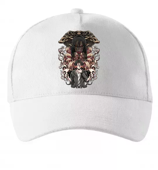 Кепка Eren Yeager Титан Белый фото