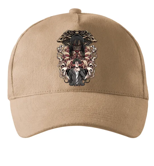 Кепка Eren Yeager Титан Пісочний фото