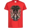 Детская футболка Eren Yeager Титан Красный фото