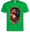 Мужская футболка Eren Yeager Зеленый фото