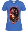 Женская футболка Eren Yeager Ярко-синий Женская футболка Eren Yeager Ярко-синий фото