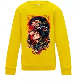 Дитячий світшот Eren Yeager Сонячно жовтий фото