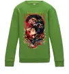 Детский Свитшот Eren Yeager Лаймовый фото