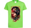 Дитяча футболка Eren Yeager Лаймовий фото