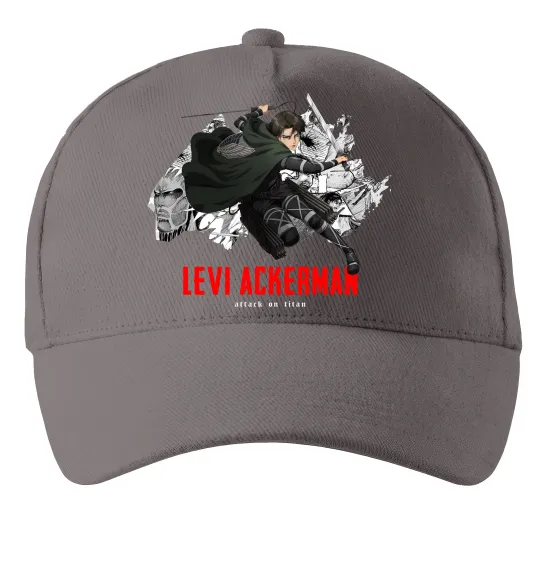 Кепка Levi Ackerman Сірий фото