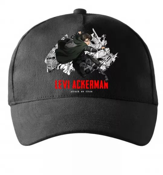 Кепка Levi Ackerman Черный фото