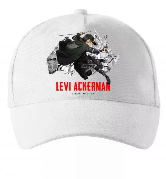 Кепка Levi Ackerman Белый фото