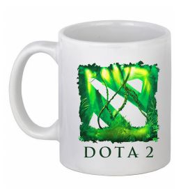 Чашка керамічна Dota 2 green