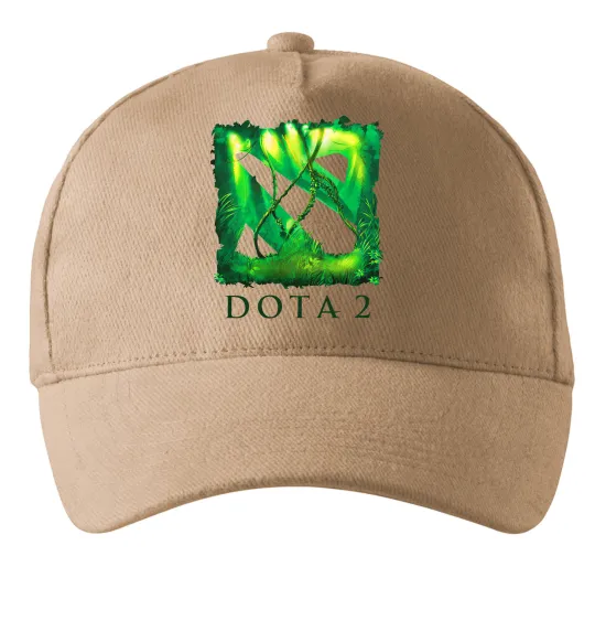 Кепка Dota 2 green Песочный фото