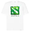 Футболка Оверсайз Dota 2 green Білий фото