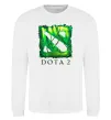 Світшот Dota 2 green Білий фото