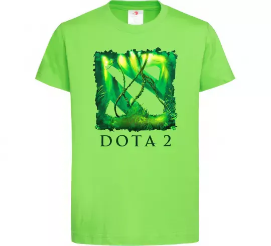 Детская футболка Dota 2 green Лаймовый фото