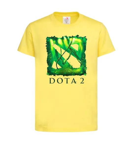 Детская футболка Dota 2 green Лимонный фото