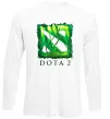 Лонгслив Dota 2 green Белый фото