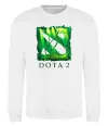 Свитшот Dota 2 green Белый фото