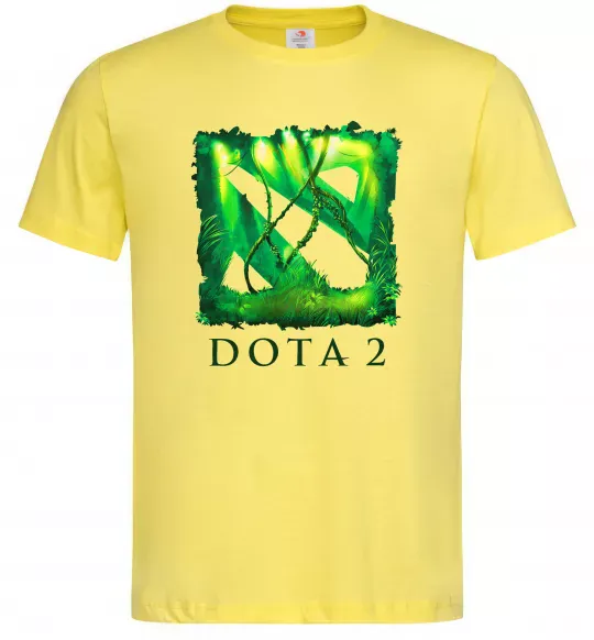 Мужская футболка Dota 2 green Лимонный фото