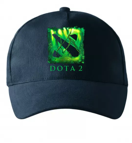 Кепка Dota 2 green Темно-синий фото