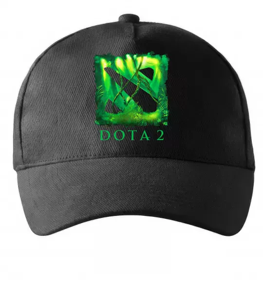 Кепка Dota 2 green Черный фото