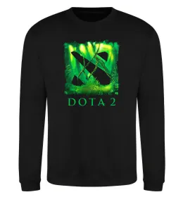 Світшот Dota 2 green Чорний фото