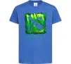 Детская футболка Dota 2 green Ярко-синий фото