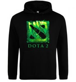 Женская толстовка (худи) Dota 2 green