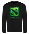 Свитшот Dota 2 green Черный фото