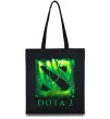 Еко-сумка Dota 2 green Чорний фото
