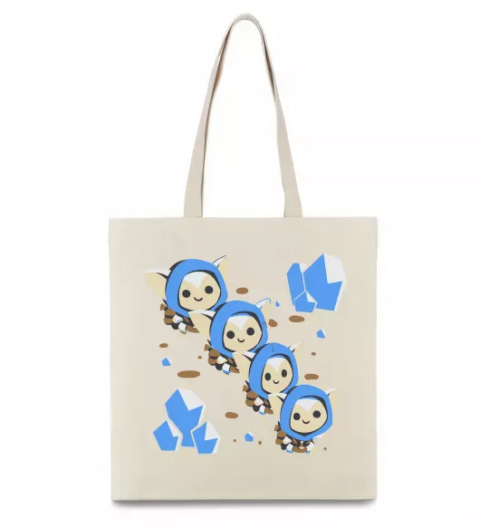 Эко-сумка Dota 2 Meepo Бежевый фото