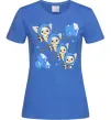 Женская футболка Dota 2 Meepo Ярко-синий фото