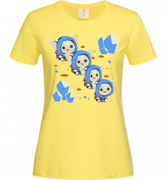 Женская футболка Dota 2 Meepo Лимонный фото