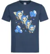 Мужская футболка Dota 2 Meepo Темно-синий фото
