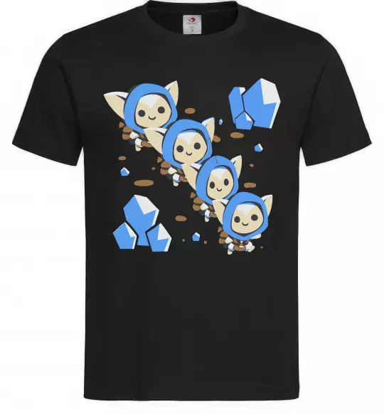 Мужская футболка Dota 2 Meepo Черный фото